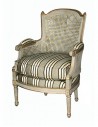 Bergère Louis XVI Coligny - dos canné