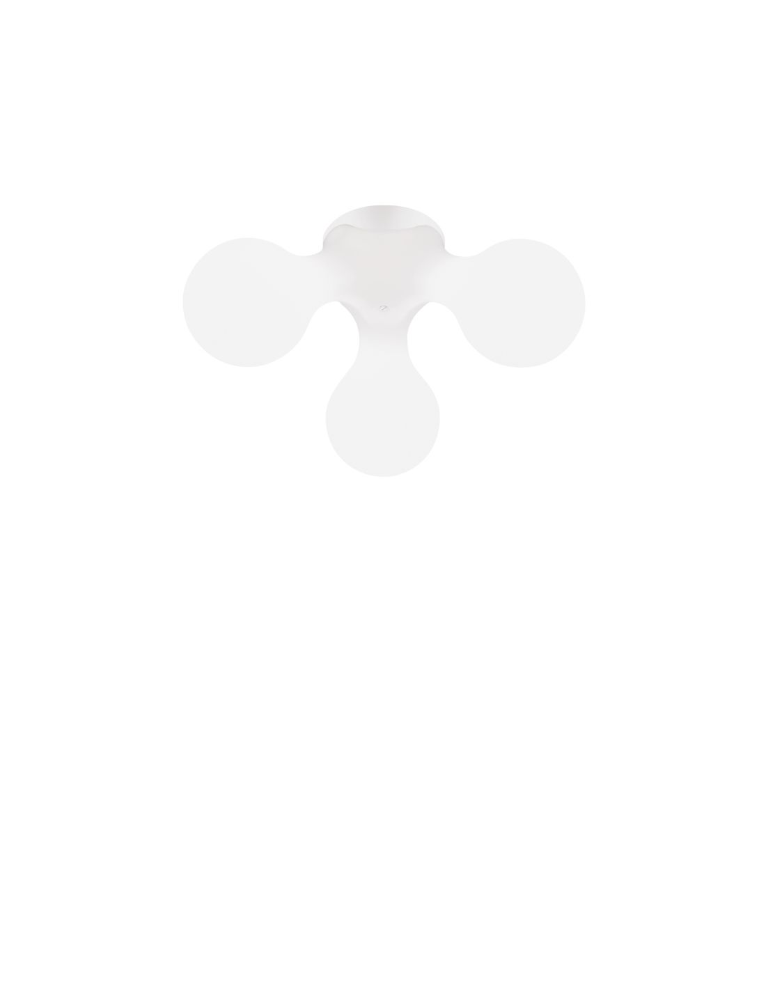 Applique et plafonnier Atomium blanc Kundalini