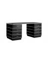 Bureau avec baguettes décoratives double caisson CLASSIC LINE TB 229-5