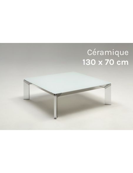 Table basse en céramique CLASS 130 x 70 cm