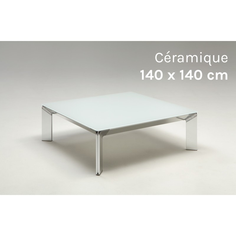 Table basse en céramique CLASS 140 x 140 cm