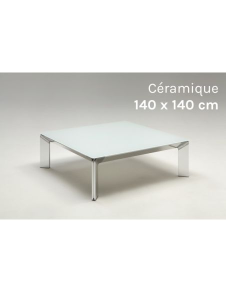 Table basse en céramique CLASS 140 x 140 cm