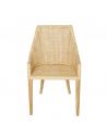 Fauteuil de table cannage rotin SAIGON