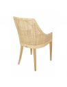 Fauteuil de table cannage rotin SAIGON