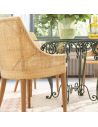 Fauteuil de table cannage rotin SAIGON