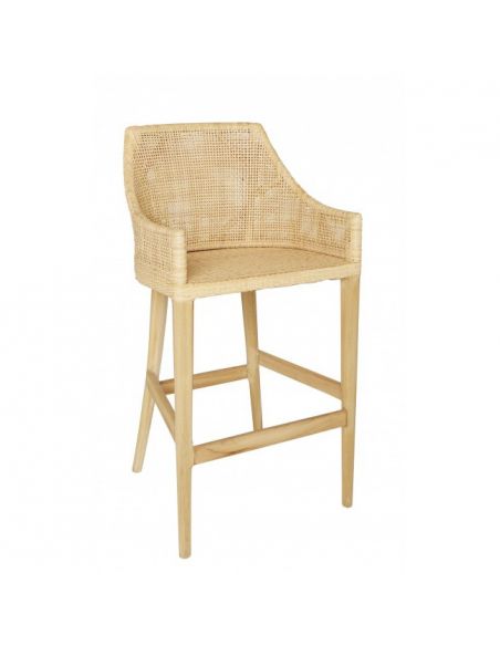 Tabouret de bar cannage SAIGON