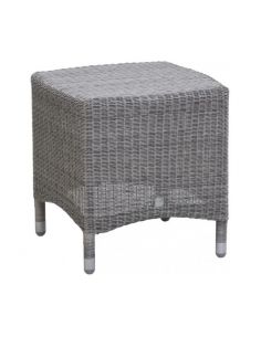 Table basse de jardin carrée VERA gris galet