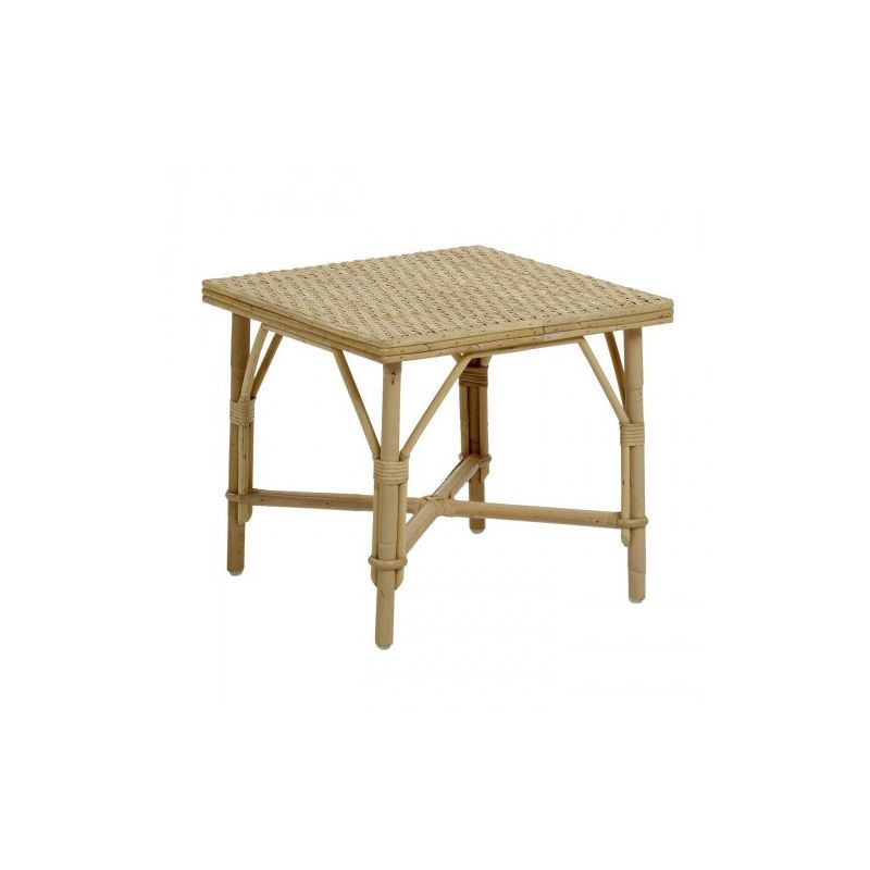 Table basse rotin naturel tressé GRAND-MÈRE