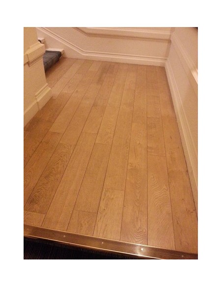 Parquet chêne massif français 1m² à coller PREMIER, largeur de lame 130 mm, épaisseur 15 mm, longueur de 0,30 à 1,30 m