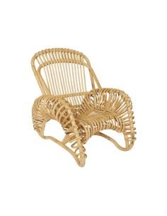 Fauteuil rotin naturel BOUCLE