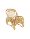 Fauteuil rotin naturel BOUCLE