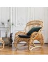 Fauteuil rotin naturel BOUCLE