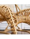 Fauteuil rotin naturel BOUCLE