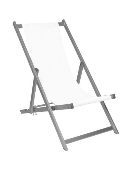 Chilienne ALPINA, structure aluminium anodisé, habillage toile Batyline ISO