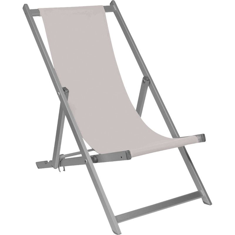 Chilienne ALPINA, structure aluminium anodisé, habillage toile Batyline ISO