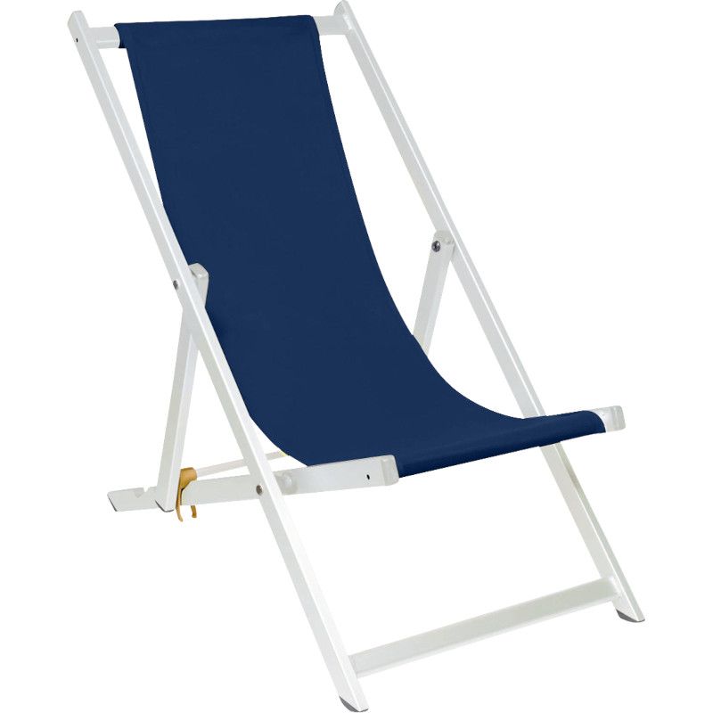 Chilienne ALPINA, structure aluminium blanc, habillage toile Batyline Eden