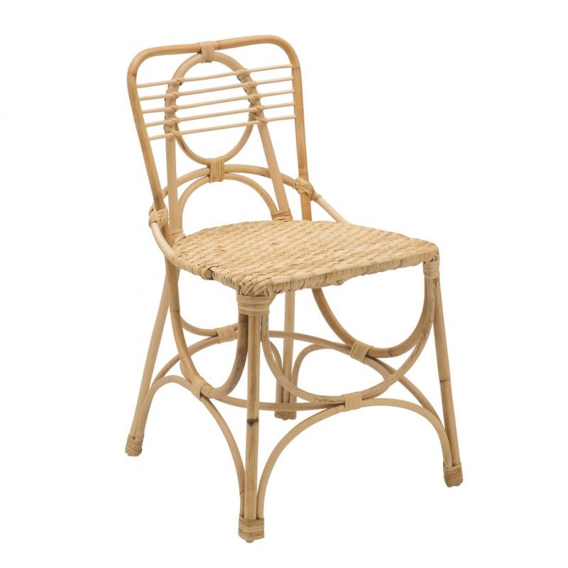 Chaise en rotin GINGKO HORIZON