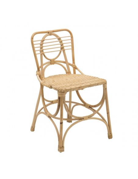 Chaise en rotin GINGKO HORIZON
