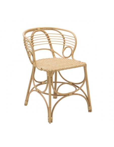 Fauteuil rotin de table GINGKO HORIZON