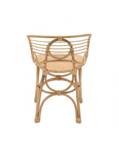 Fauteuil rotin de table GINGKO HORIZON