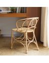 Fauteuil rotin de table GINGKO HORIZON