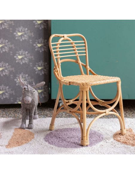 Chaise en rotin enfant GINGKO HORIZON
