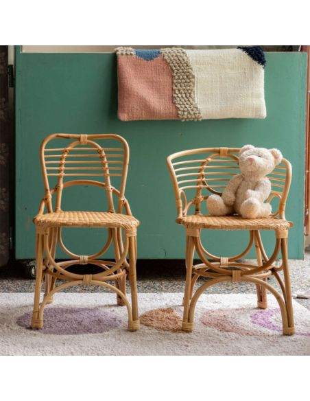 Fauteuil rotin enfant GINGKO HORIZON