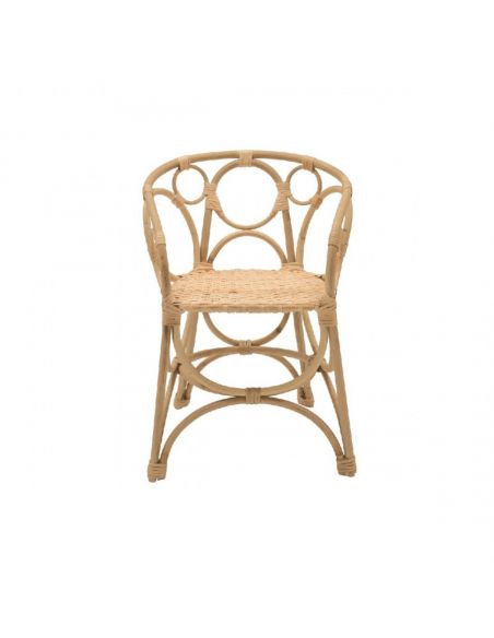 Fauteuil rotin enfant GINGKO BULLES
