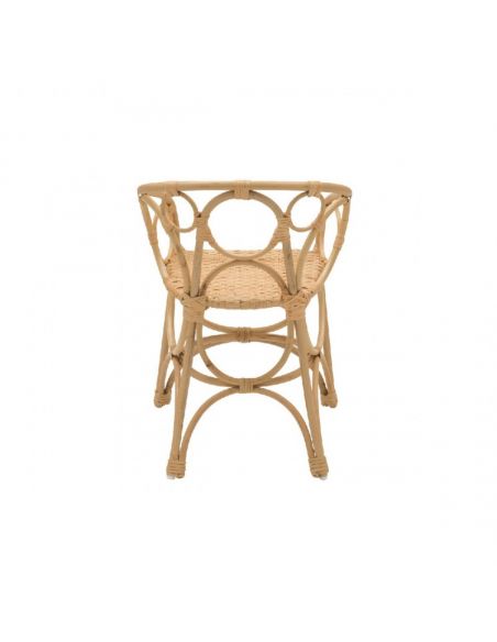 Fauteuil rotin enfant GINGKO BULLES