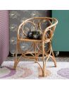 Fauteuil rotin enfant GINGKO BULLES