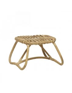 Pouf en rotin BOUCLE PM