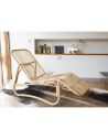 Chaise longue rotin naturel BAIA