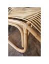 Chaise longue rotin naturel BAIA