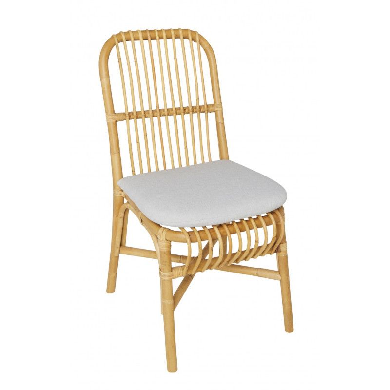 Coussin pour chaise en rotin VALÉRIE