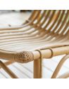 Fauteuil rotin vintage DAVID