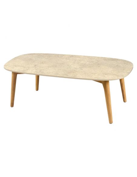 Table basse de jardin 110 x 65 cm GORDES