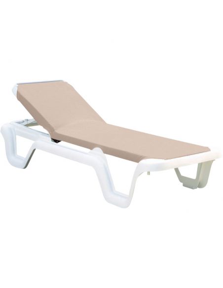 Toile pour bain de soleil LOLA, habillage Toile Technique d'Extérieur