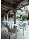 Table de repas de jardin 70 x 70 cm QUADRIX