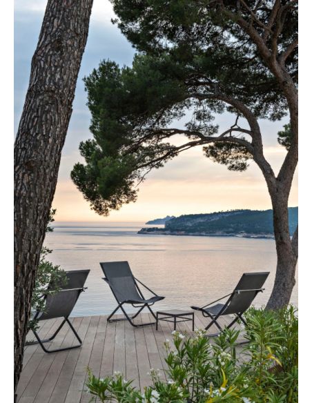 Fauteuil détente XL de jardin VIATTI