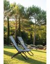 Fauteuil détente XL de jardin VIATTI