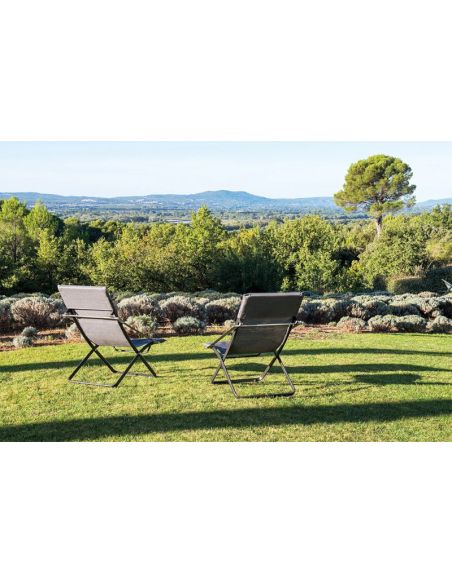 Fauteuil détente XL de jardin VIATTI