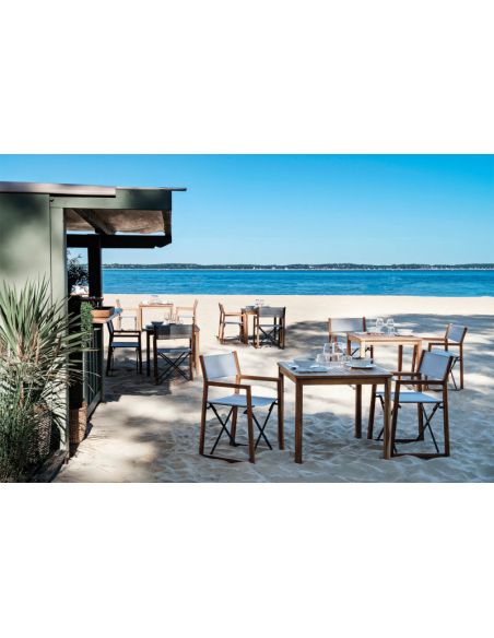 Fauteuil de jardin en teck ZÉNITH