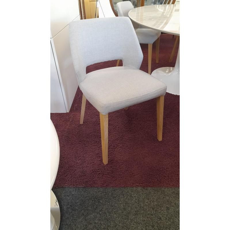 Déstockage Chaise LENA C0110, recouvrement silver MOBITEC