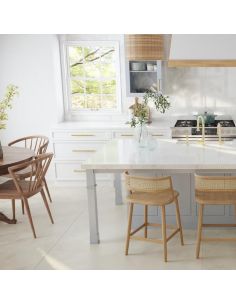 Céramique plateau de table sur mesure XGLOSS brillant MALIBU, épaisseur 0.8 cm 2
