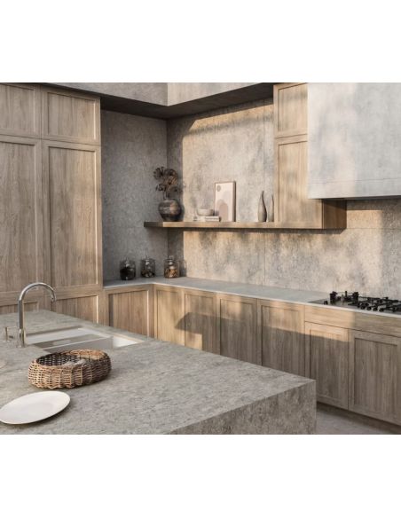 Céramique plateau de table sur mesure VK03 GRIGIO, épaisseur 2.0 cm