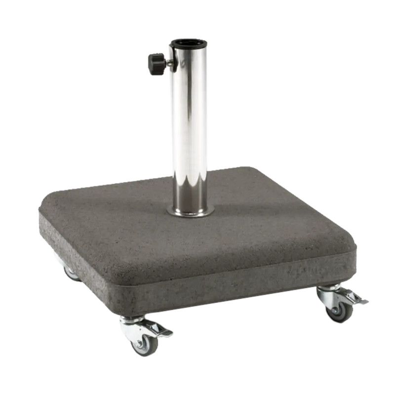 Set de 4 roues pour socles béton 35 et 60 kg