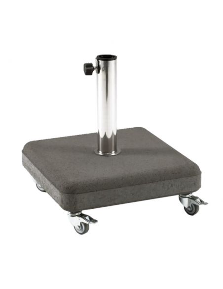 Set de 4 roues pour socles béton 35 et 60 kg