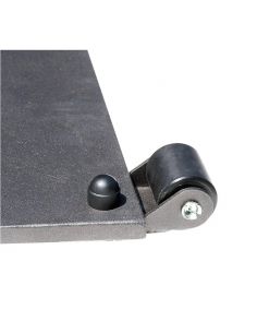 Set de 2 roues pour socle acier 28 kg