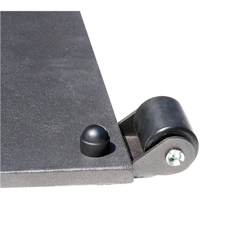 Set de 2 roues pour socle acier 28 kg