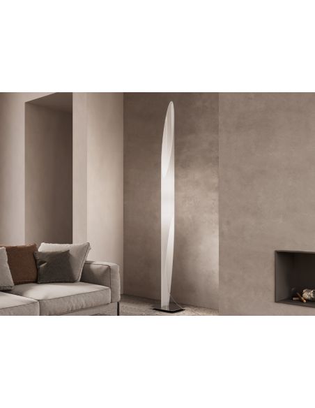Lampadaire SHAKTI 200 socle satiné